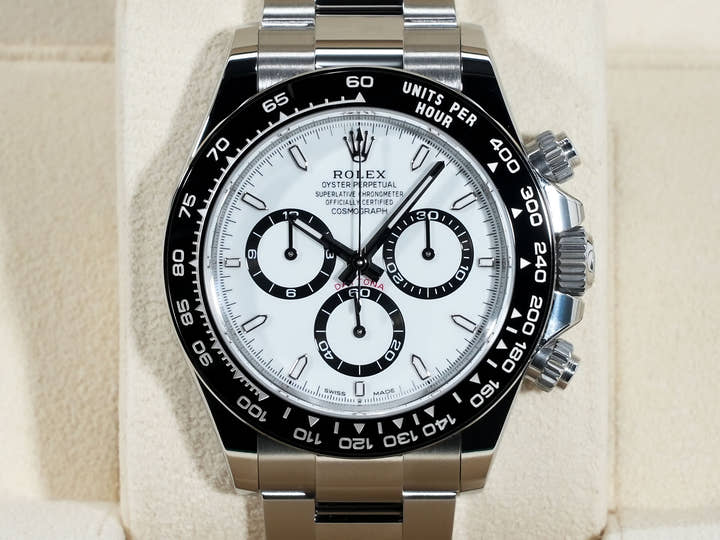 ロレックス デイトナ Ref.126500LN ステンレススチール ホワイト文字盤