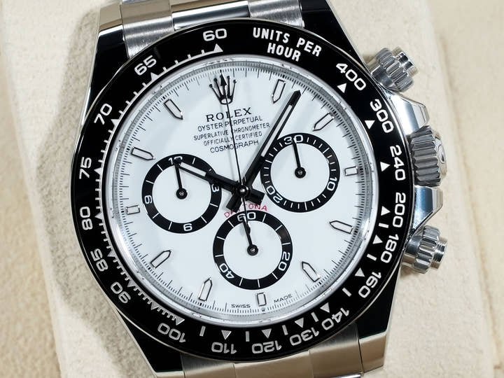 ロレックス デイトナ Ref.126500LN ステンレススチール ホワイト文字盤