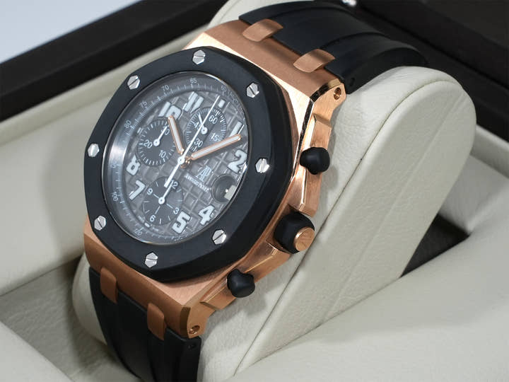 Audemars Piguet Royal Oak Offshore Chronograph Ref. 25940OK.OO.D002CA.01.A Pink Gold Grey Dial