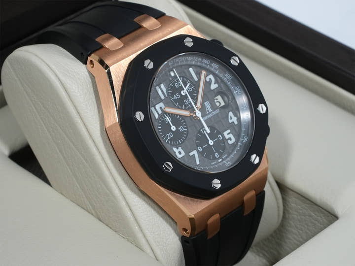 Audemars Piguet Royal Oak Offshore Chronograph Ref. 25940OK.OO.D002CA.01.A Pink Gold Grey Dial
