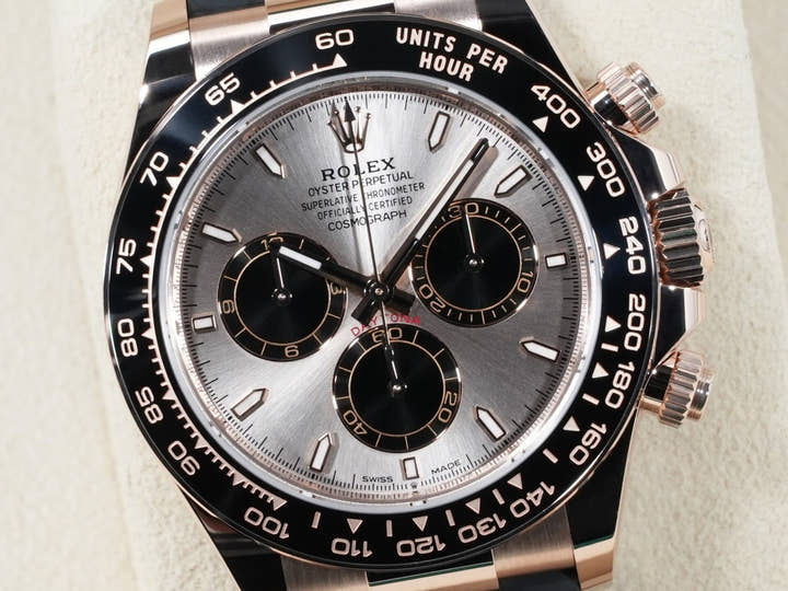 ロレックス デイトナ Ref.126515LN エバーローズゴールド サンダストxブライトブラック文字盤