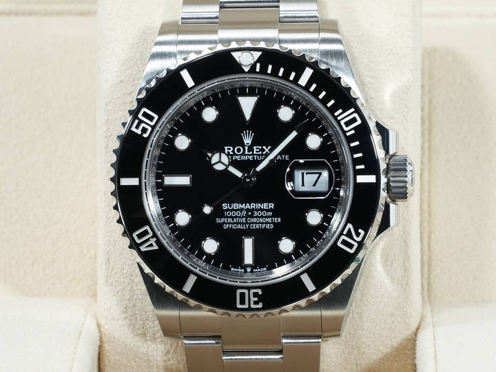 ロレックス サブマリーナー デイト Ref.126610LN ステンレススチール ブラック文字盤