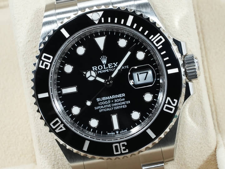 ロレックス サブマリーナー デイト Ref.126610LN ステンレススチール ブラック文字盤