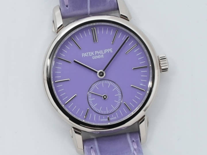 パテックフィリップ カラトラバ グランド エキシビジョン 東京2023 Ref.6127G-010/7127G-010 ホワイトゴールド ラックライトブルー(スカイブルー) ライラックトーン(パープル)文字盤