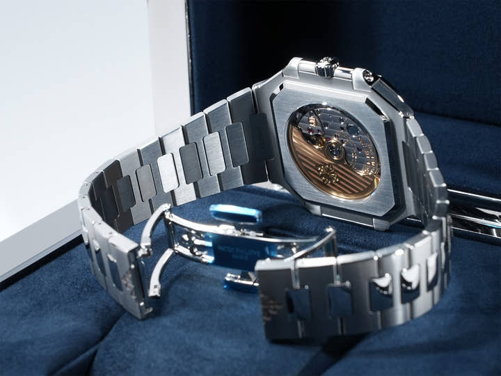 パテックフィリップ キュビタス Ref.5821/1A-001 ステンレススチール グリーン文字盤