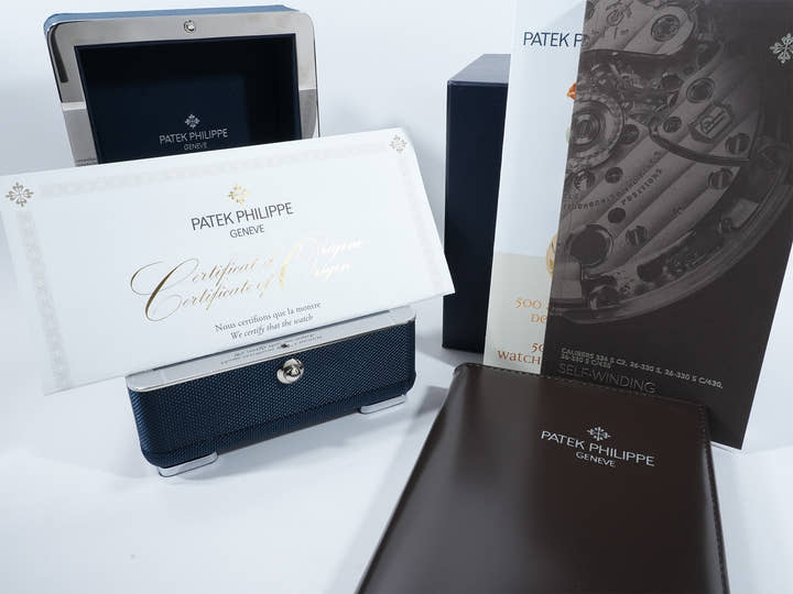 パテックフィリップ キュビタス Ref.5821/1A-001 ステンレススチール グリーン文字盤