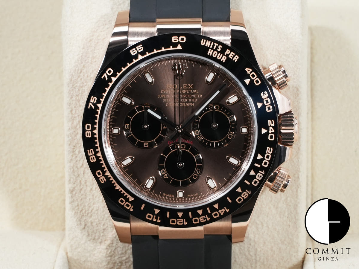 ロレックス デイトナ Ref.116515LN エバーローズゴールド チョコレートxブラック文字盤