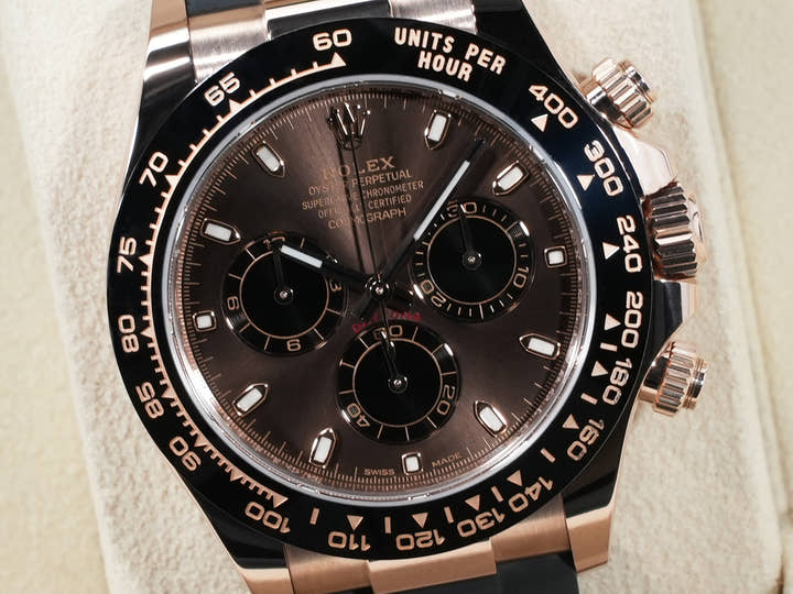 ロレックス デイトナ Ref.116515LN エバーローズゴールド チョコレートxブラック文字盤
