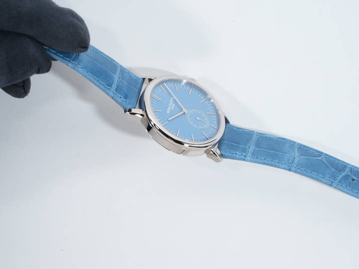 パテックフィリップ カラトラバ グランド エキシビジョン 東京2023 Ref.6127G-010/7127G-010 ホワイトゴールド ラックライトブルー(スカイブルー) ライラックトーン(パープル)文字盤