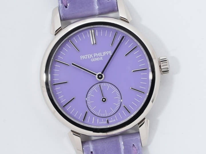 パテックフィリップ カラトラバ グランド エキシビジョン 東京2023 Ref.6127G-010/7127G-010 ホワイトゴールド ラックライトブルー(スカイブルー) ライラックトーン(パープル)文字盤