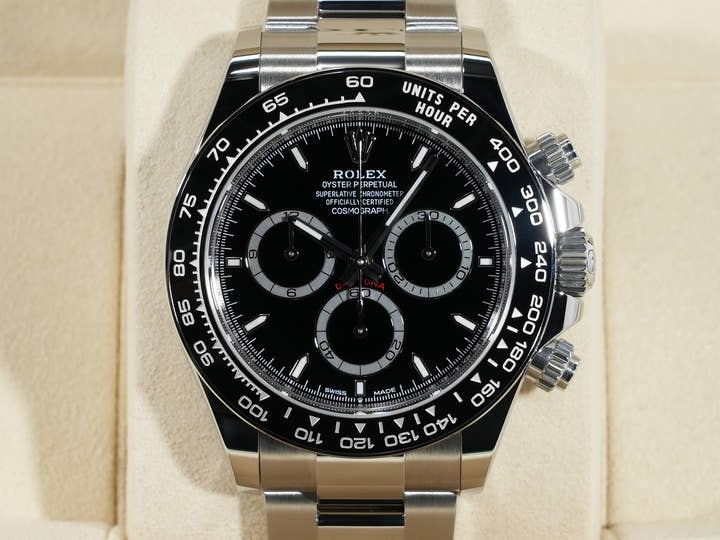 ロレックス デイトナ Ref.126500LN ステンレススチール ブラック文字盤