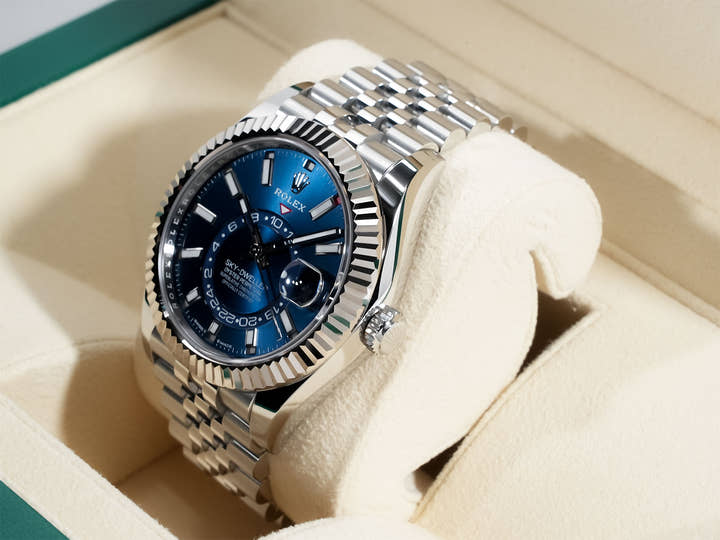 ロレックス スカイドゥエラー Ref.336934 ステンレススチール/ホワイトゴールド ブルー文字盤 ジュビリーブレスレット