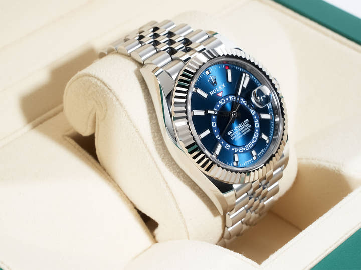 ロレックス スカイドゥエラー Ref.336934 ステンレススチール/ホワイトゴールド ブルー文字盤 ジュビリーブレスレット