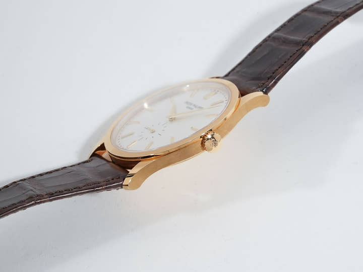 パテックフィリップ カラトラバ Ref.5196J-001 イエローゴールド シルバー文字盤