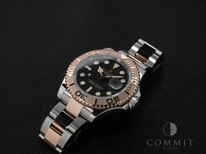 ロレックス ヨットマスター40 Ref.126621 ステンレススチール/エバーローズゴールド ブラック文字盤