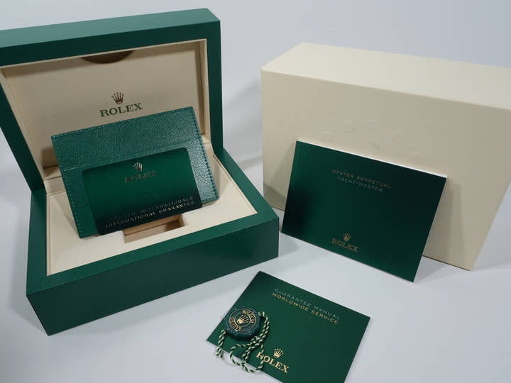 ロレックス ヨットマスター37 Ref.268622 ステンレススチール/プラチナ スレート文字盤