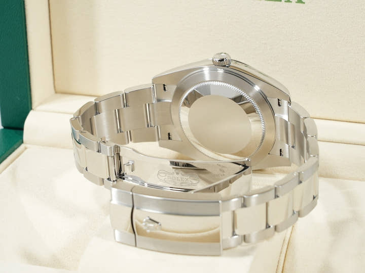 Rolex Datejust 41 Ref. 126300 Stainless Steel Azurro Blue Dial