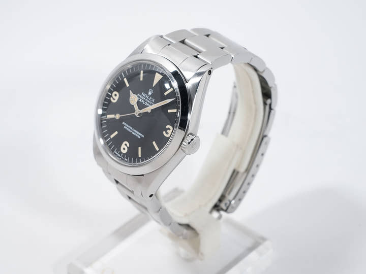 ロレックス エクスプローラーI Ref.1016 ステンレススチール ブラック文字盤