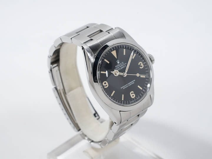 ロレックス エクスプローラーI Ref.1016 ステンレススチール ブラック文字盤