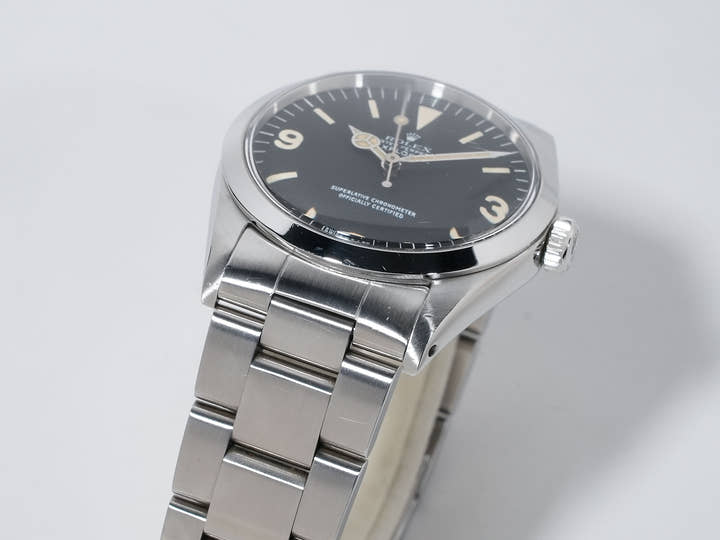 ロレックス エクスプローラーI Ref.1016 ステンレススチール ブラック文字盤