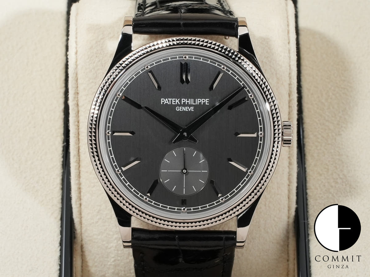 パテックフィリップ カラトラバ Ref.6119G-001 ホワイトゴールド グレー文字盤