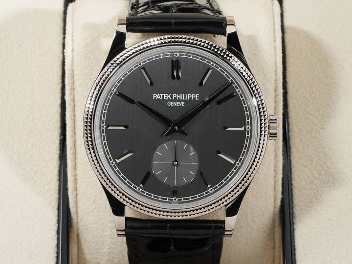 パテックフィリップ カラトラバ Ref.6119G-001 ホワイトゴールド グレー文字盤