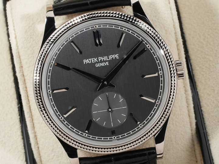 パテックフィリップ カラトラバ Ref.6119G-001 ホワイトゴールド グレー文字盤
