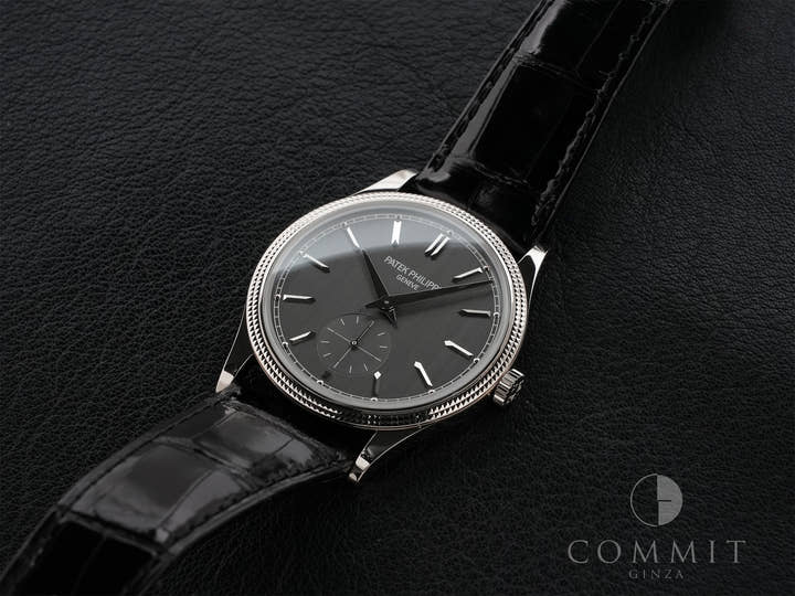 パテックフィリップ カラトラバ Ref.6119G-001 ホワイトゴールド グレー文字盤