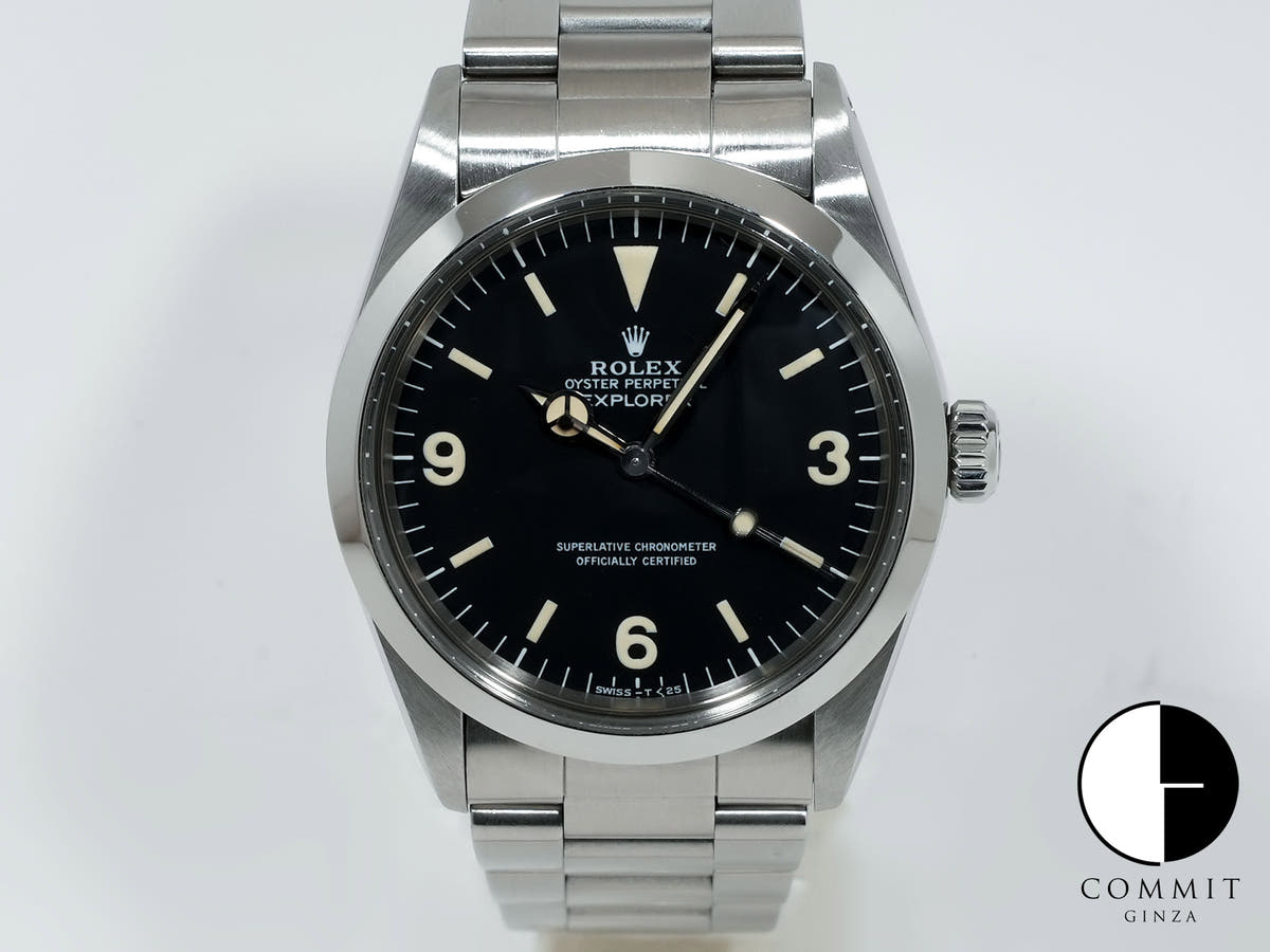 ロレックス エクスプローラーI Ref.1016 ステンレススチール ブラック文字盤