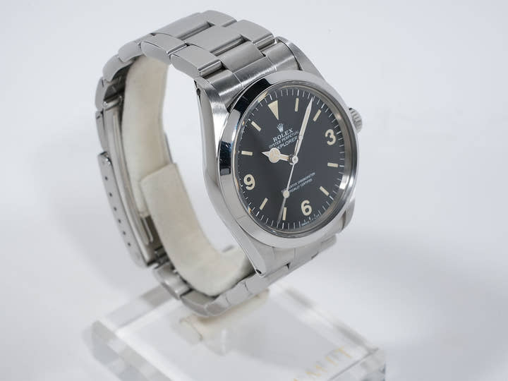 ロレックス エクスプローラーI Ref.1016 ステンレススチール ブラック文字盤