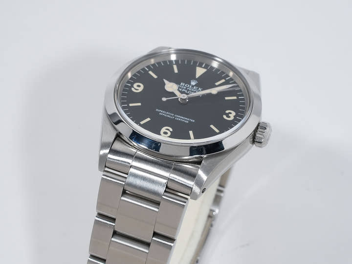 ロレックス エクスプローラーI Ref.1016 ステンレススチール ブラック文字盤