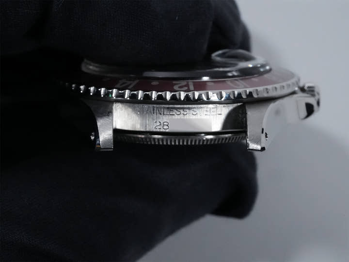 ロレックス GMTマスター Ref.1675 ステンレススチール ブラック文字盤 オイスターブレスレット