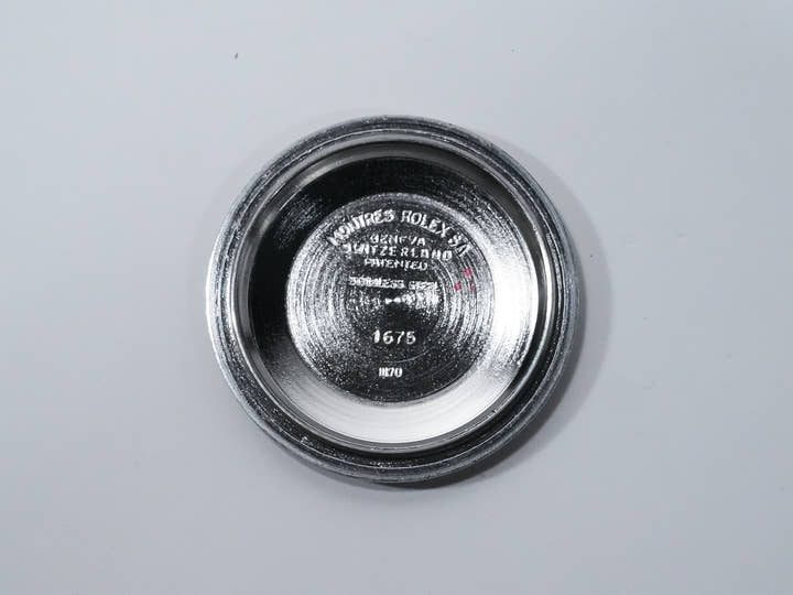 ロレックス GMTマスター Ref.1675 ステンレススチール ブラック文字盤 オイスターブレスレット