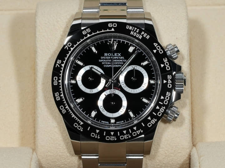 ロレックス デイトナ Ref.116500LN ステンレススチール ブラック文字盤