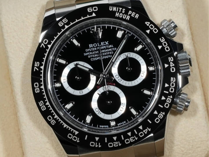 ロレックス デイトナ Ref.116500LN ステンレススチール ブラック文字盤