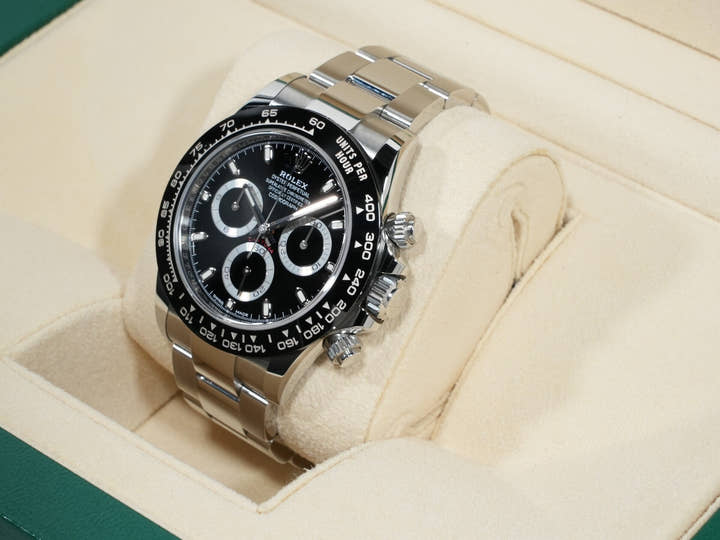 ロレックス デイトナ Ref.116500LN ステンレススチール ブラック文字盤