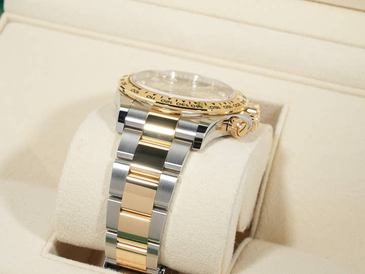 ロレックス デイトナ Ref.126503G ステンレススチール/イエローゴールド ブラックxゴールデンx8Pダイヤ文字盤