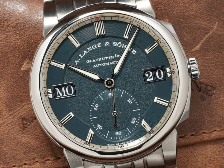 A.ランゲ&ゾーネ オデュッセウス Ref.363.179 SS ダークブルー文字盤 美中古 rs7gzxcz