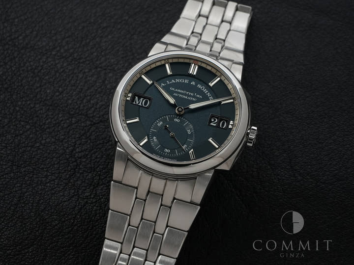 A.ランゲ&ゾーネ オデュッセウス Ref.363.179 SS ダークブルー文字盤 美中古 rs7gzxcz