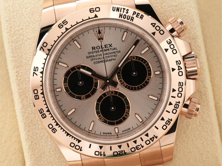 ロレックス デイトナ Ref.126505 エバーローズゴールド サンダストxブライトブラック文字盤