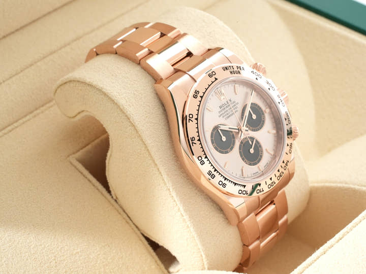 ロレックス デイトナ Ref.126505 エバーローズゴールド サンダストxブライトブラック文字盤
