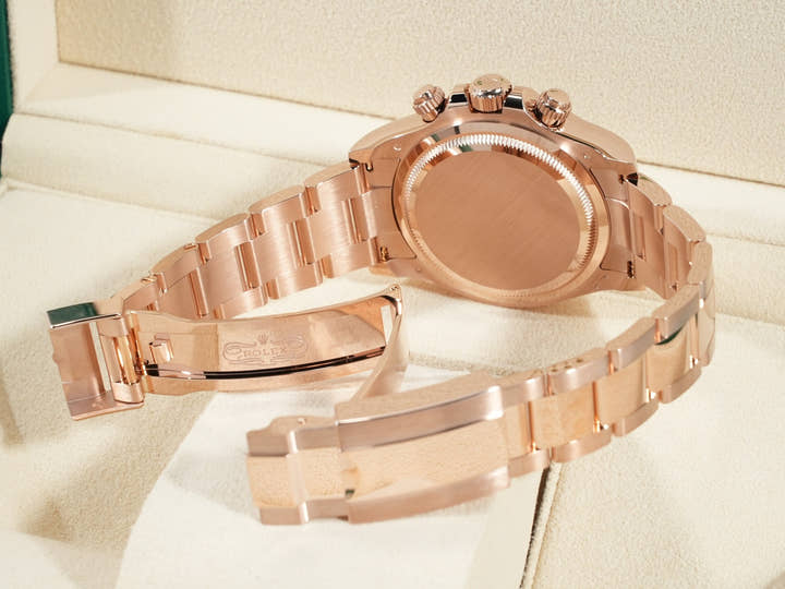 ロレックス デイトナ Ref.126505 エバーローズゴールド サンダストxブライトブラック文字盤