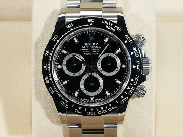 ロレックス デイトナ Ref.116500LN ステンレススチール ブラック文字盤