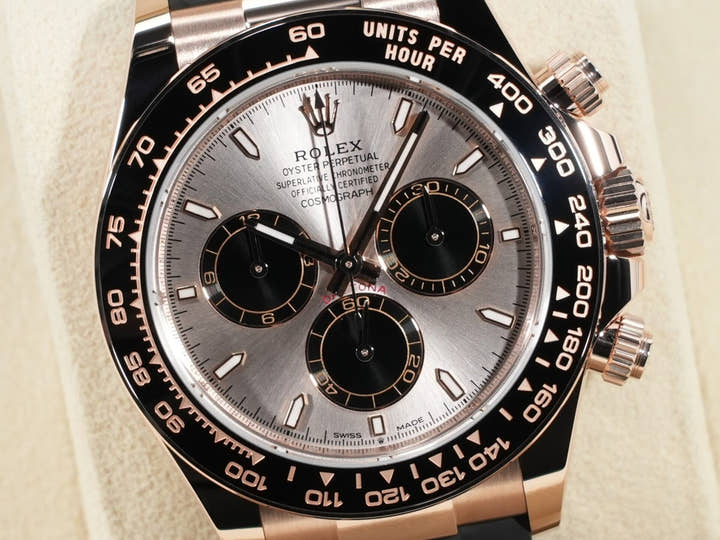 ロレックス デイトナ Ref.126515LN エバーローズゴールド サンダストxブライトブラック文字盤