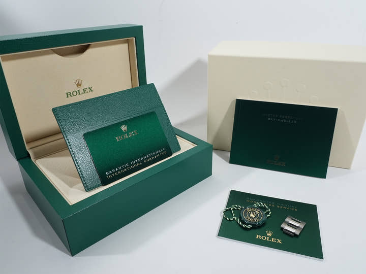 ロレックス スカイドゥエラー Ref.326934 ステンレススチール/ホワイトゴールド ブルー文字盤 オイスターブレスレット