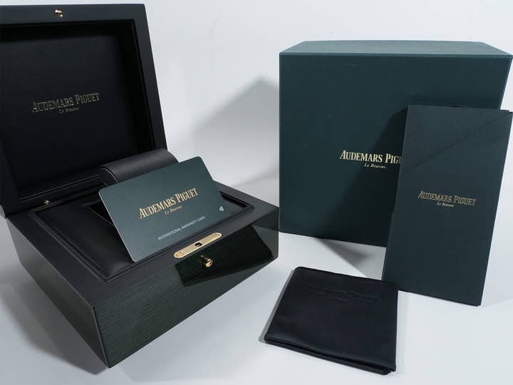 オーデマピゲ ロイヤルオーク Ref.15503BC.OO.1220BC.01 ホワイトゴールド ブルー文字盤