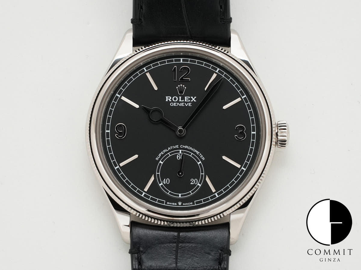 Rolex 1908 Ref. 52509 White Gold Black Dial