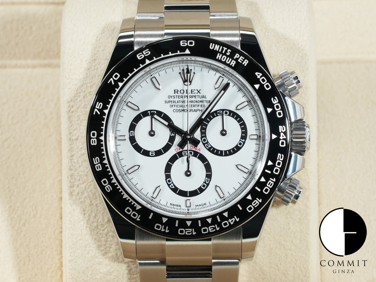 ロレックス デイトナ Ref.126500LN ステンレススチール ホワイト文字盤