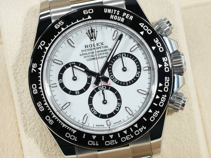 ロレックス デイトナ Ref.126500LN ステンレススチール ホワイト文字盤