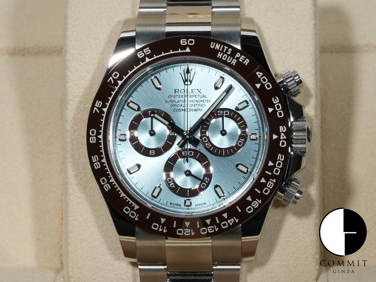ロレックス デイトナ Ref.116506 プラチナ アイスブルー文字盤